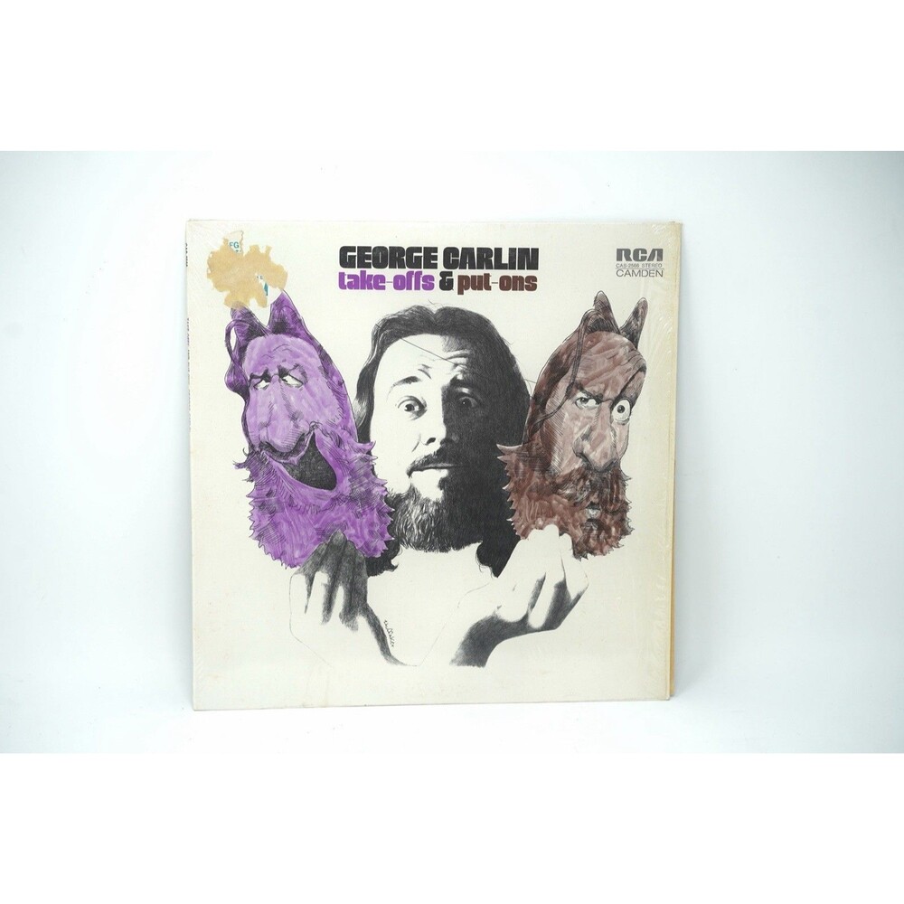 George Carlin Take-offs and Put-ons Vinyl Record RCA Camden CAS-2566 Comedy LP